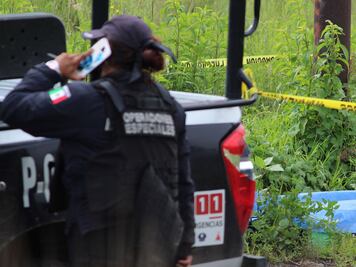 Con golpe en la cabeza, hallan cadáver en la México-Puebla