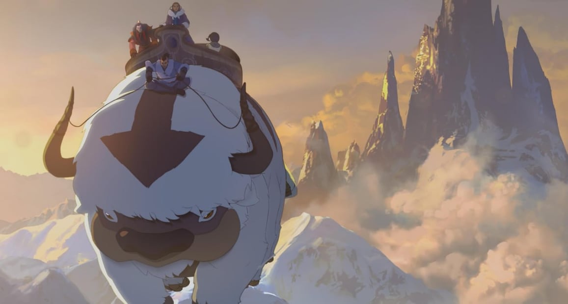 La animación del filme es asombrosa y es una evolución natural de la vista en la serie de televisión | Foto: Paramount+