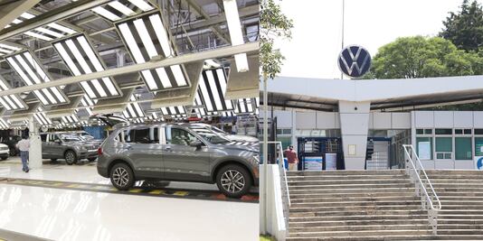 Así se ve por dentro la planta de producción de Volkswagen en Puebla