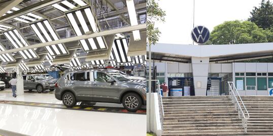 Así se ve por dentro la planta de producción de Volkswagen en Puebla