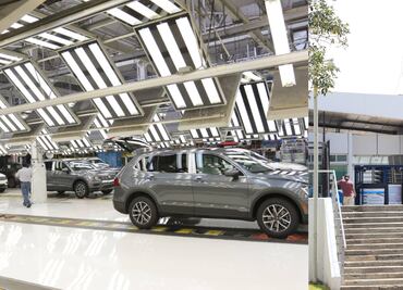 Así se ve por dentro la planta de producción de Volkswagen en Puebla