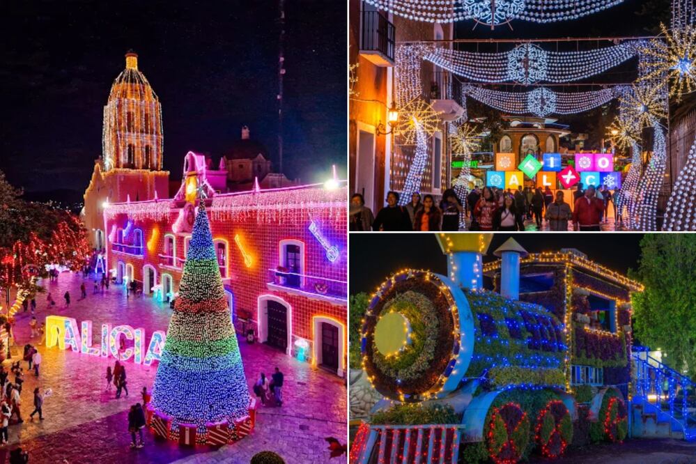 Este Pueblo Mágico transforma su imagen y se llena de luces | Foto: https://villailuminada.com.mx/