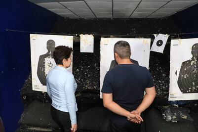 Concluyen stand de tiro virtual en la Academia de Policía Municipal de Puebla