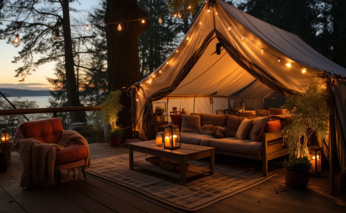Los glamping son una nueva forma de hospedaje | Foto: freepik