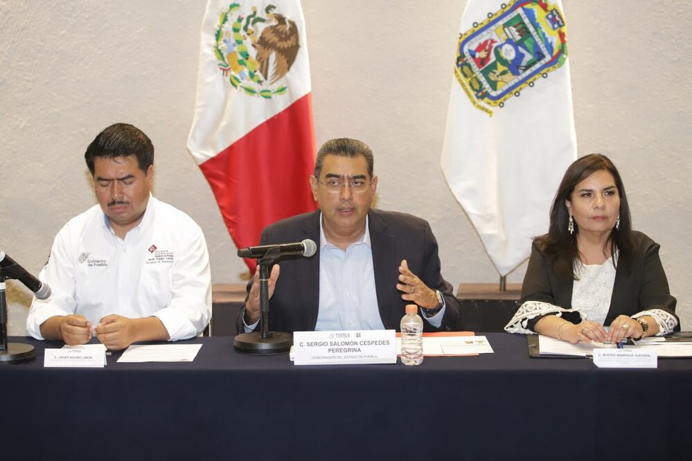El gobernador de Puebla reiteró que hay puertas abiertas y diálogo ante manifestaciones sociales | Agencia Es Imagen para El Universal Puebla
