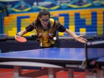 Lucía Fernández, una promesa poblana en el tenis de mesa