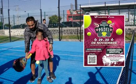 Puebla será sede del Primer Torneo Municipal de Pádel 2025 