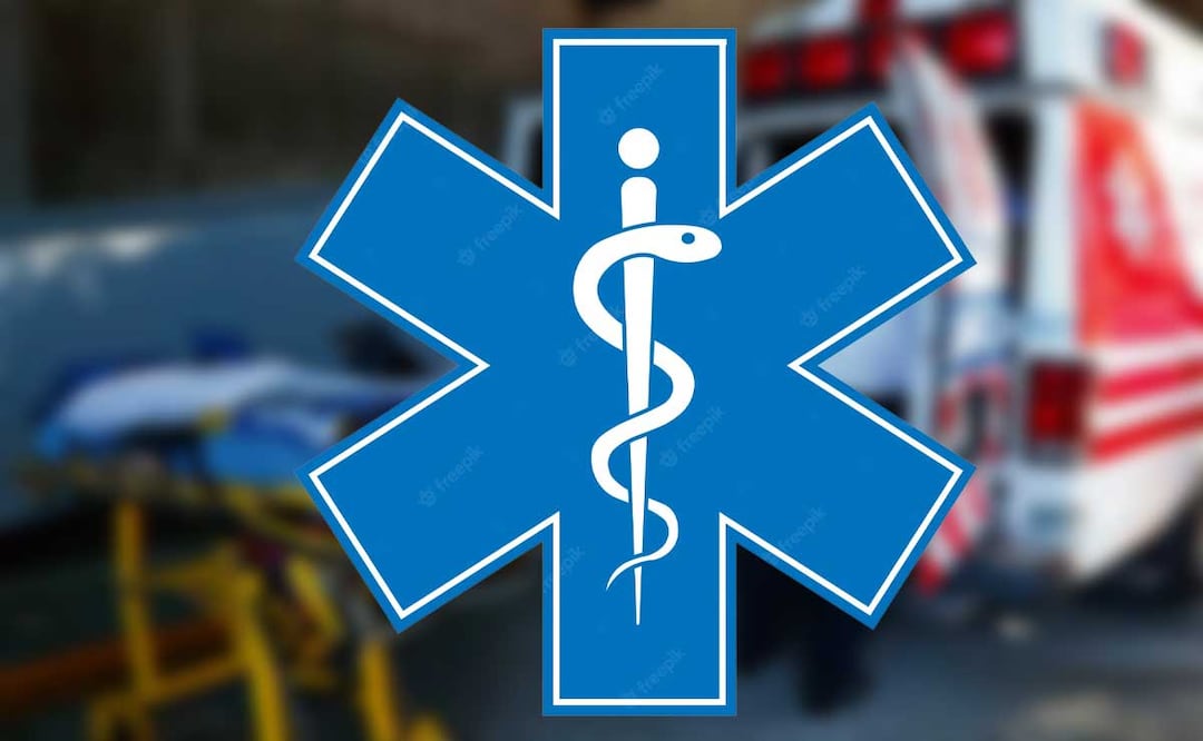 La estrella de la vida representa los componentes del sistema de emergencias médicas | Foto: Especial