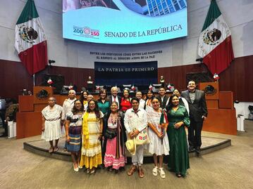 Liz Sánchez a favor de la reforma que consagra derechos indígenas y afromexicanos