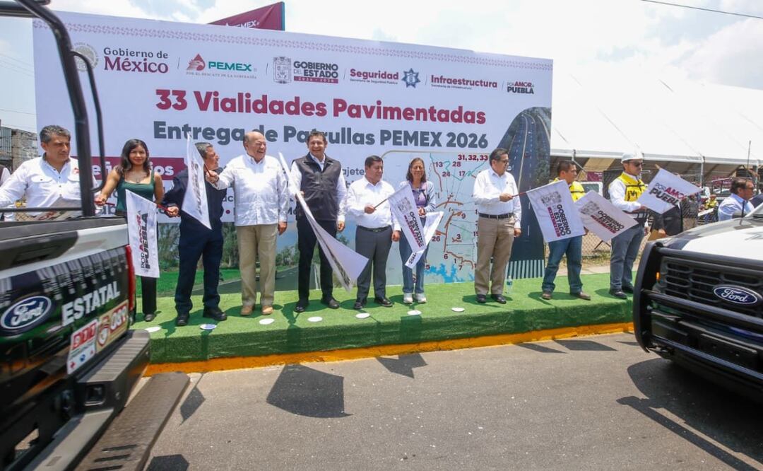 Puebla se posiciona como referente nacional en el combate al robo de hidrocarburos, con la recuperación de 2.8 millones de litros en 2025 y 127 mil 800 litros en lo que va del año | Foto: Gobierno de Puebla.
