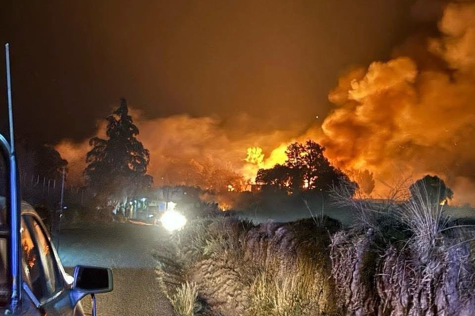 La explosión en Tlahuapan ocurrió tras operativo contra robo de gas | Foto: Videos redes sociales