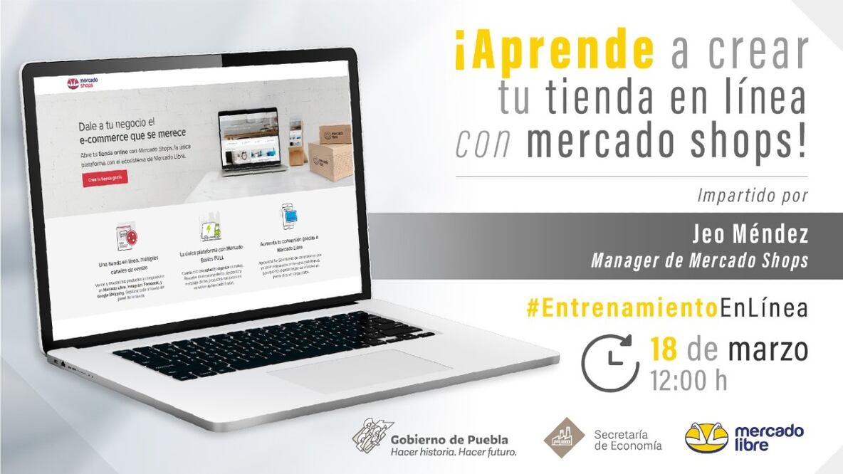 Los interesados en este webinar de Mercado Libre solo tienen que registrarse en un formulario en línea