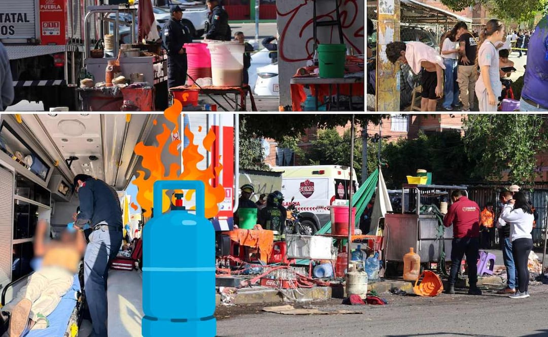 Esta tarde se registró una explosión en un puesto de comida en Agua Santa | Foto: EsImagen/RRSS