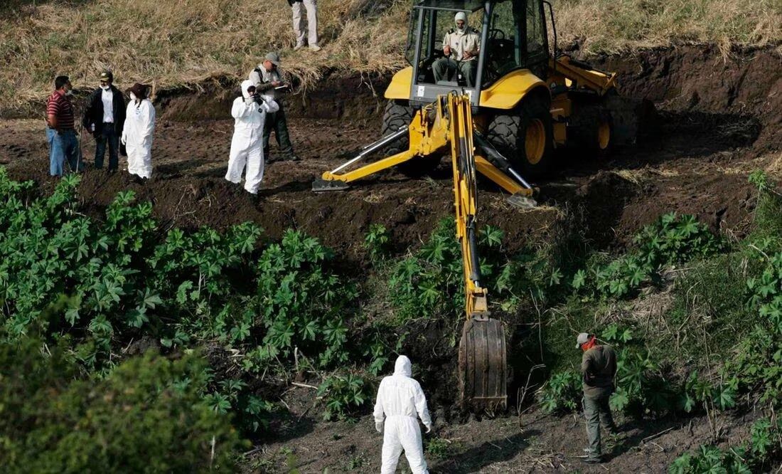 En el año 2015 se hizo el hallazgo de la primera fosa clandestina en el estado de Puebla | Agencia Es Imagen para El Universal Puebla