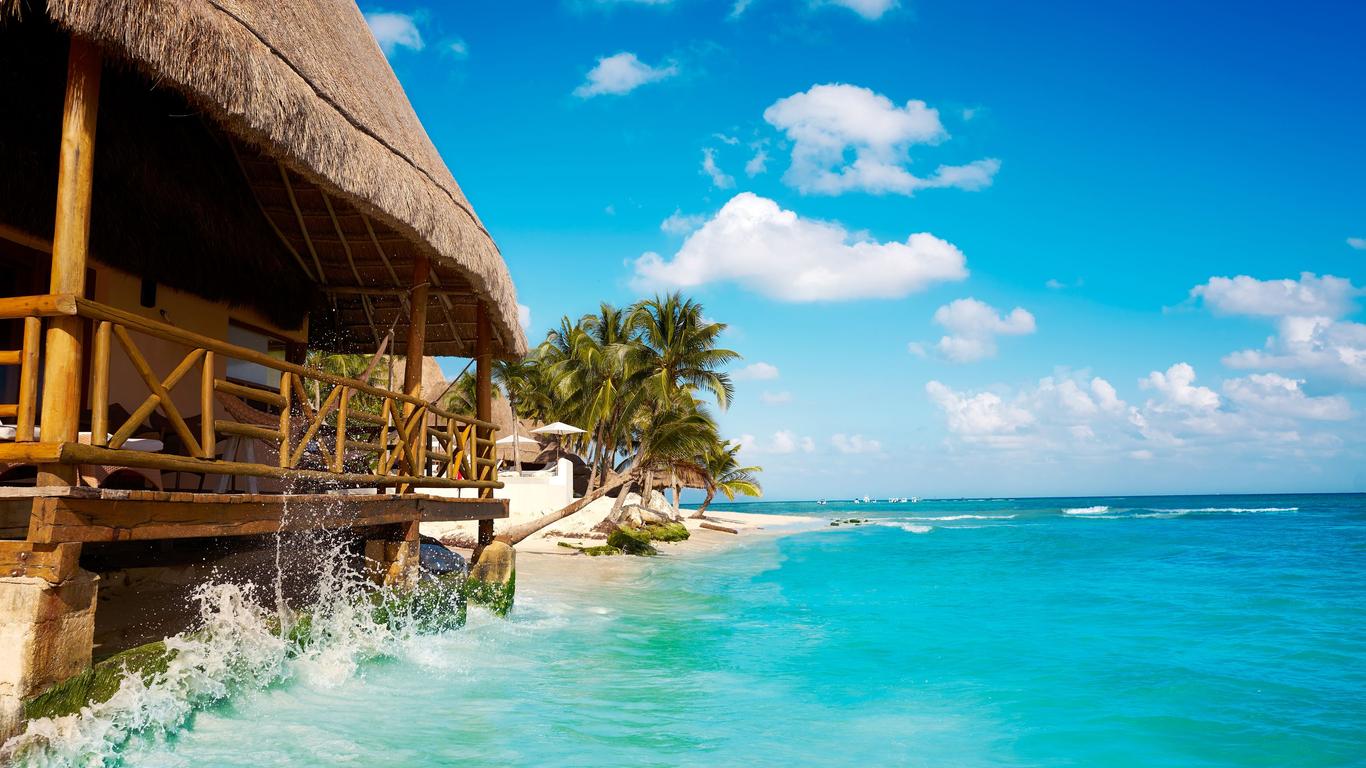 ¿Cuánto tiempo haces de Puebla a la playa más visitada de México?