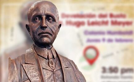 Reconocen al historiador Hugo Leicht con la develación de un busto