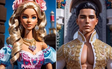 Así son Barbie y Ken de Puebla según la IA