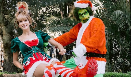 De Grinch, así llegó la Navidad 2021 para Luisito Comunica