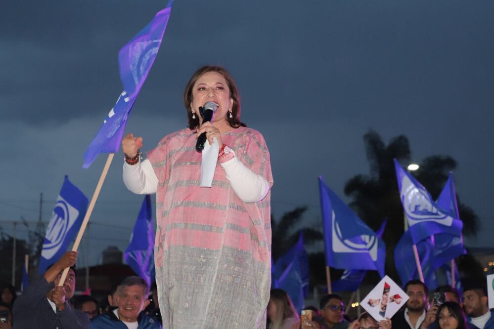 Xóchitl Gálvez cerrará la precampaña con Eduardo Rivera en Puebla | EsImagen para El Universal Puebla
