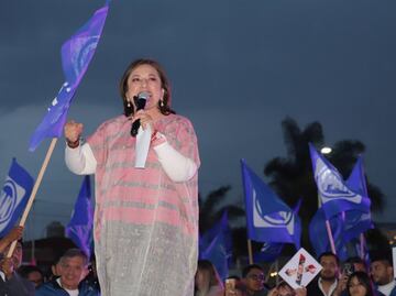 Xóchitl Gálvez asegura en Cholula que ella y Eduardo Rivera recuperarán Puebla