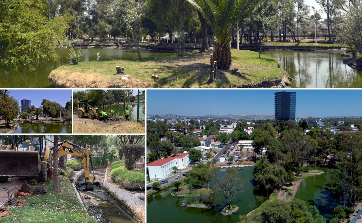 BUAP restaura la laguna de Ciudad Universitaria