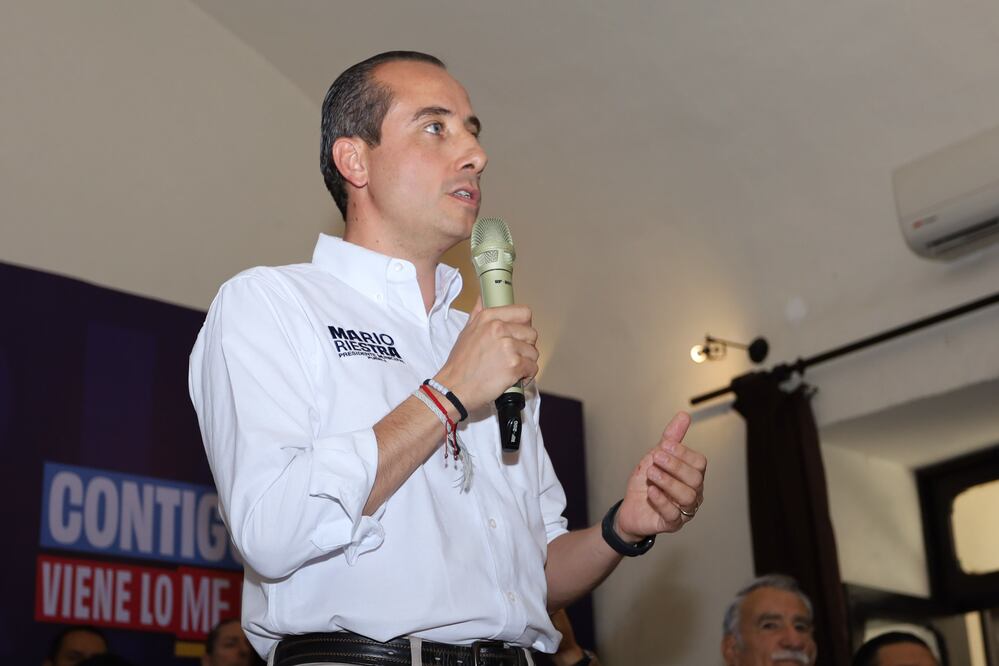 Mario Riestra pidió seguridad ante los órganos electorales | Foto: EsImagen