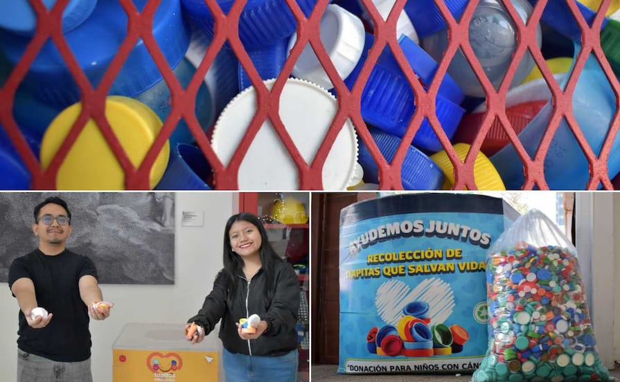 “Tapitas por la educación” busca crear conciencia y evitar que en 2050 haya más plástico que peces en los mares