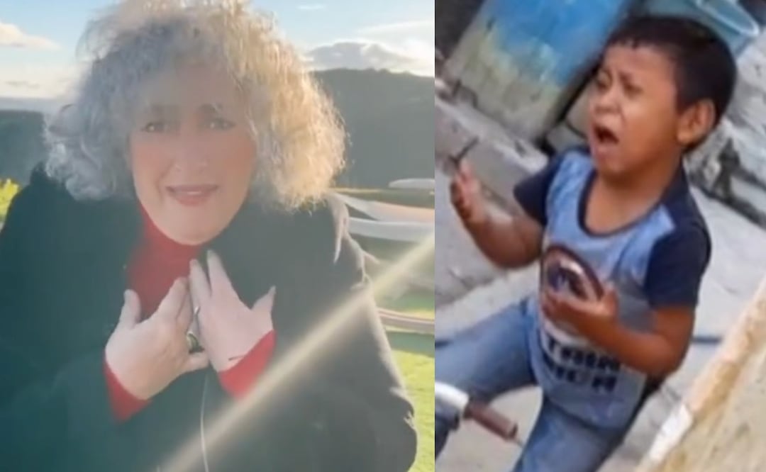 El niño cantando "De Piedra" se hizo viral en Tiktok y Amanda Miguel reaccionó de esta manera | Imagen: Especial