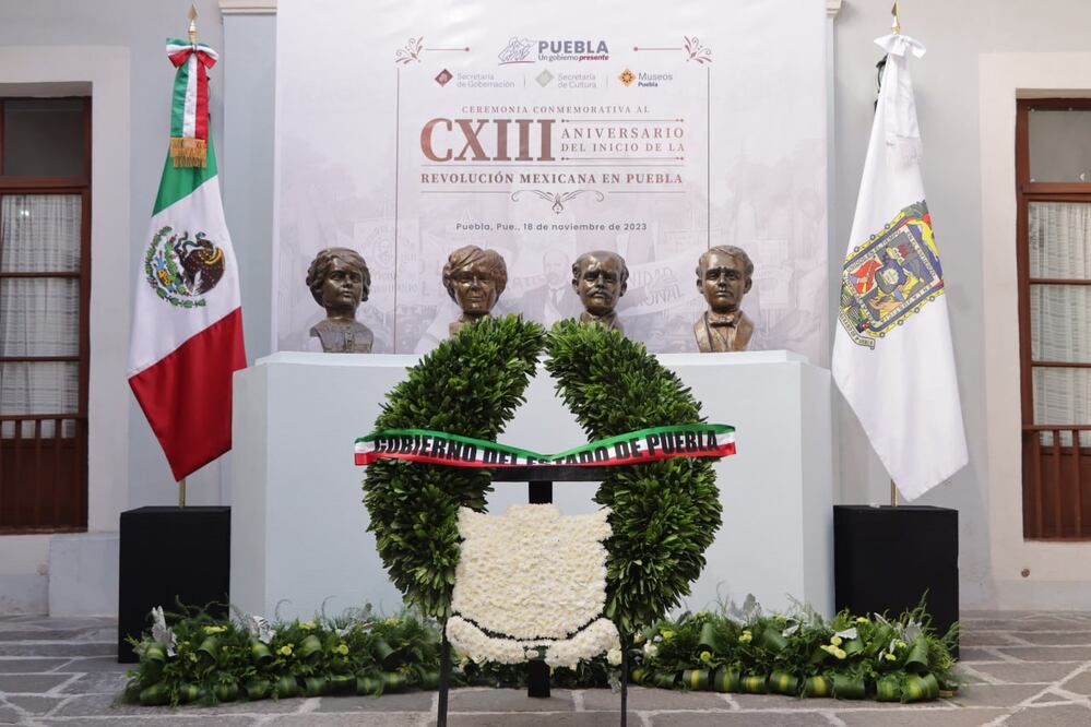 En el Museo de la Revolución Mexicana se exhibieron documentos importantísimos de la familia Serdán | Foto: Agencia Es Imagen para El Universal Puebla