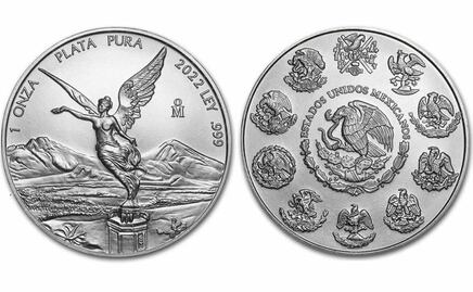 Cuándo saldrán al mercado las onzas de plata Libertad 2022