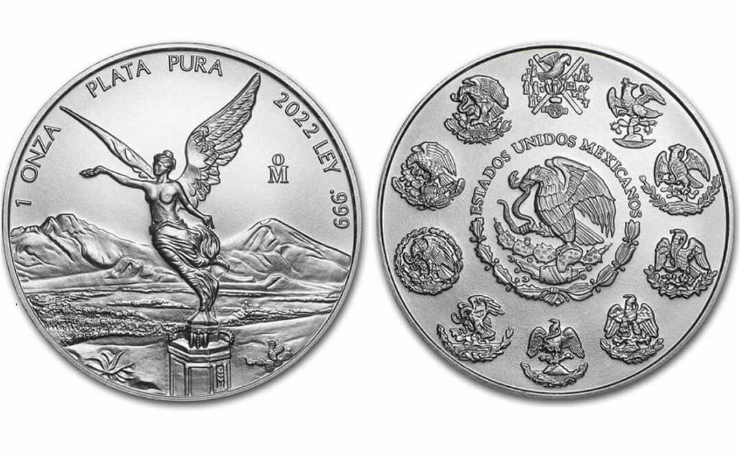 La onza de plata Libertad tiene un peso de 31.1 gramos. Foto: Especial