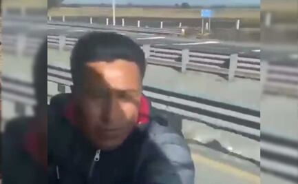 Giro inesperado: ladrón colgado de tráiler resultó ser ciudadano responsable