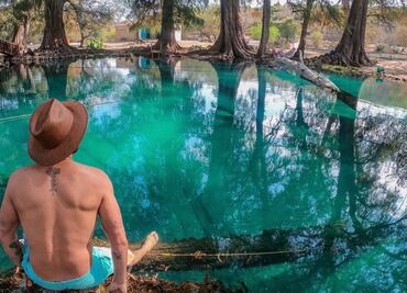 Este es el manantial de agua cristalina y cálida que adoran los turistas