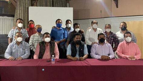 Se reúne equipo de Lalo Rivera con presidentes auxiliares