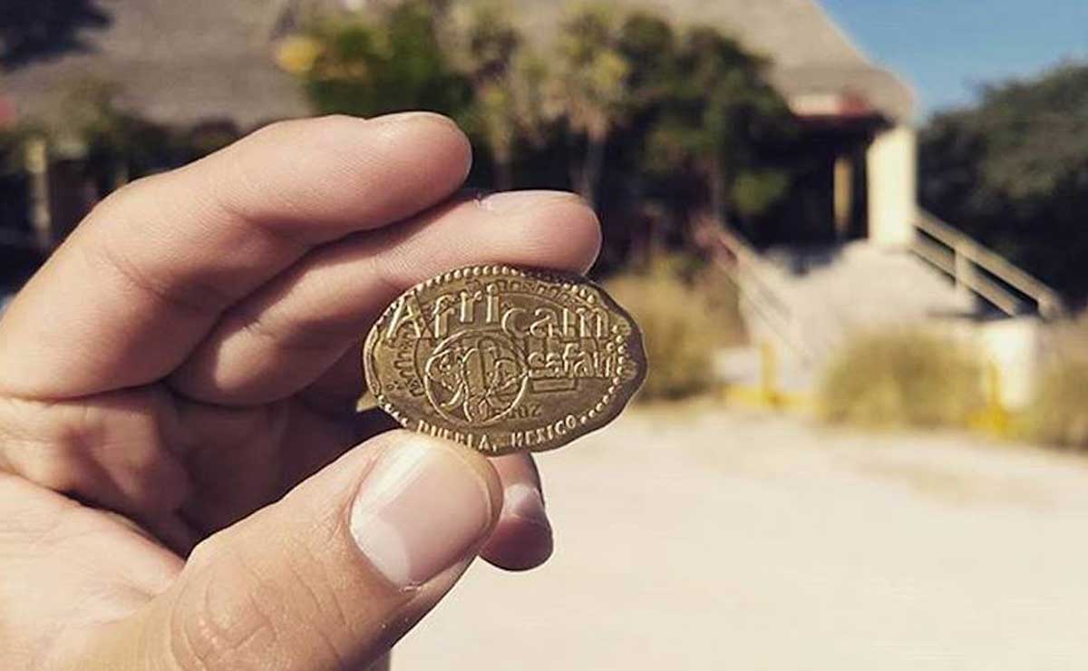 En el Santuario de Cholula y en el parque Africam Safari puedes acuñar monedas y tener un recuerdo único | Foto: Gerardo Guerrero