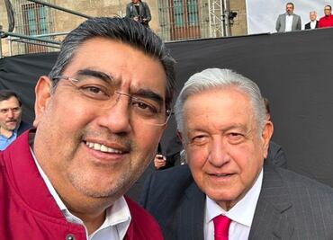 Asiste Sergio Salomón a marcha por la soberanía energética en la CDMX