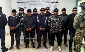 Detienen a 9 asaltantes de transporte de carga en Puebla