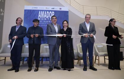 Sergio Salomón inaugura la exposición "Así sueño" en el Museo Internacional del Barroco