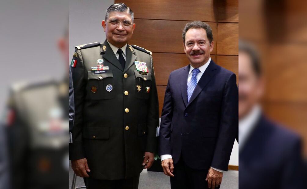 Ignacio Mier Velazco anunció una iniciativa para promoción en las fuerzas armadas | Fotos Especiales para El Universal Puebla