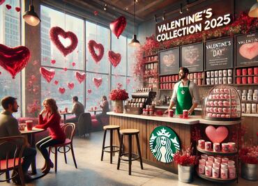Cuándo sale a la venta la colección de vasos de San Valentín de Starbucks