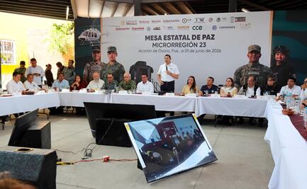 Armenta encabeza mesa de seguridad en la Mixteca