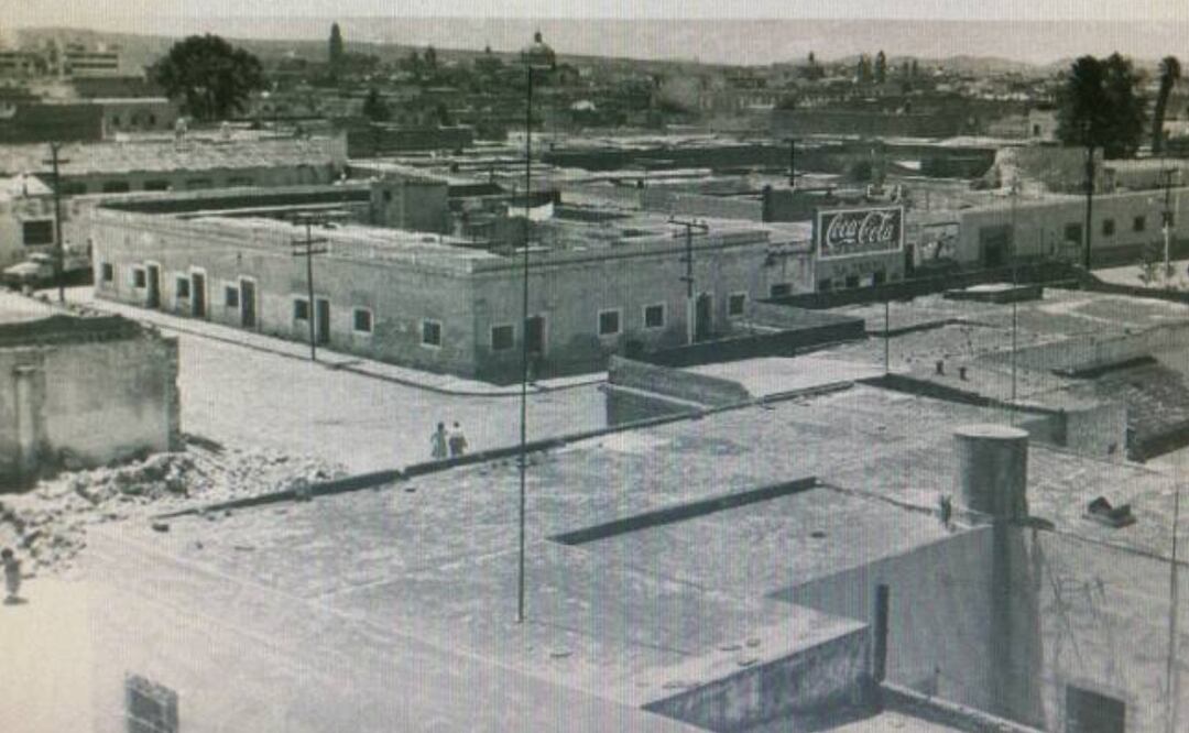 En la avenida 7 Norte de la ciudad de Puebla aún es posible observar las quintas de Santa María | Foto: Archivo General Municipal de Puebla