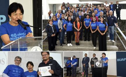 Rectora de la BUAP preside clausura por aniversario del posgrado en Dispositivos Semiconductores