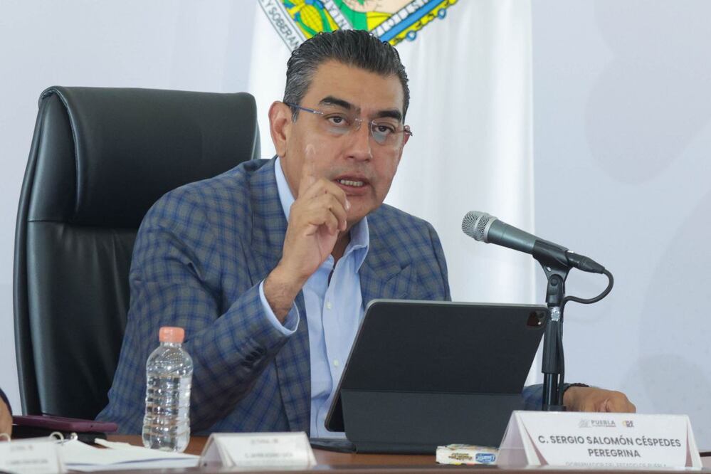 El gobernador Sergio Salomón dio un mensaje sobre el bloqueo en la autopista México-Puebla | Esimagen
