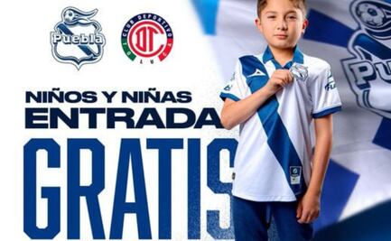 Club Puebla regalará boletos a niños para el partido contra el Toluca, aquí la info