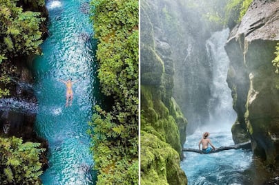 Pozas de agua turquesa para nadar gratis muy cerca de Puebla y CDMX