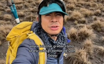 Poblano desafía al Popocatépetl y llega a unos metros del cráter