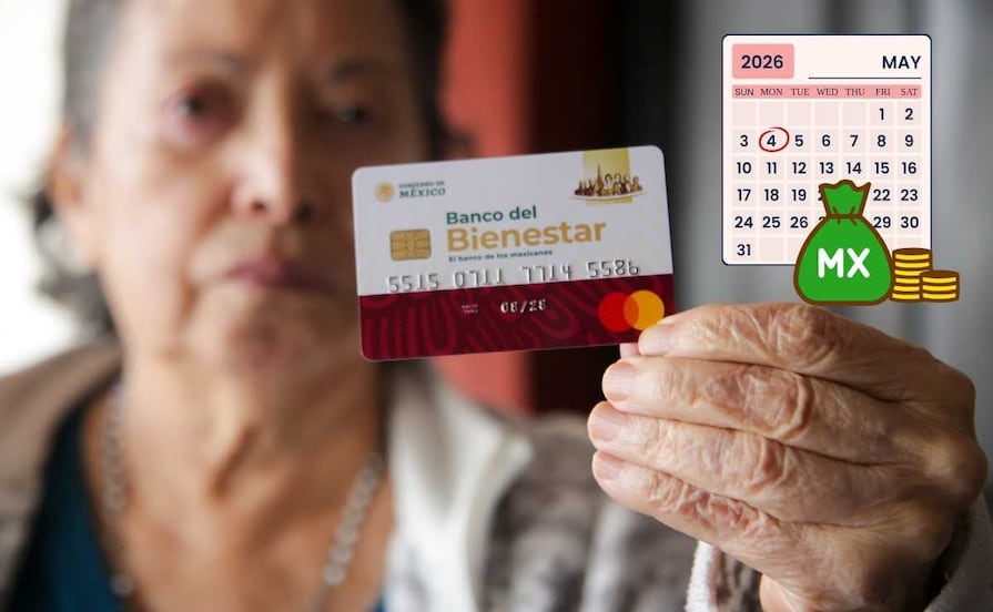 Calendario de pagos de Pensión Bienestar y Becas del bimestre mayo-  junio