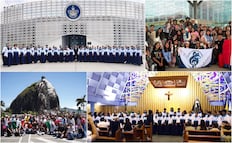 Presente, Coro Universitario Lobos BUAP en el 25 Festival Coral Internacional de Medellín