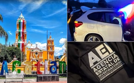 Falsos policías de Oaxaca que asaltan en carretera se enfrentan con elementos de la SSP Puebla en Acatlán